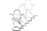  Arkansas  Little Rock  Arkansas City  Acorn Stairlift fitted with Electronic and mechanical braking systems